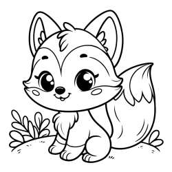 Fox Coloring Pages