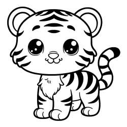 Tiger Coloring Pages