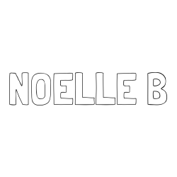 NOELLE B Coloring Page