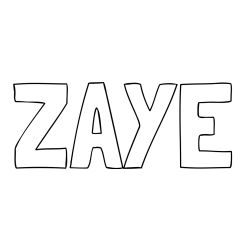 Online Created Coloring Page - ZAYE Coloring Page