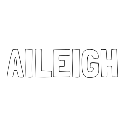 AILEIGH Coloring Page