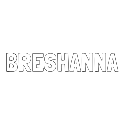 Online Created Coloring Page - BRESHANNA Coloring Page