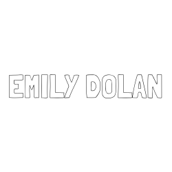 EMILY DOLAN Coloring Page