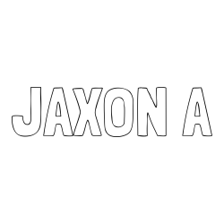 JAXON A Coloring Page