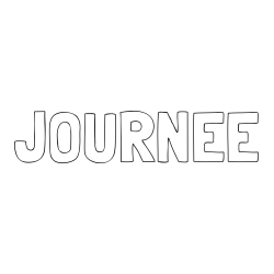 JOURNEE Coloring Page