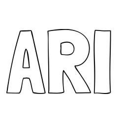 ARI Coloring Page
