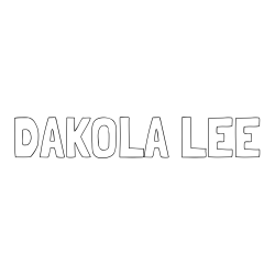 DAKOLA LEE Coloring Page
