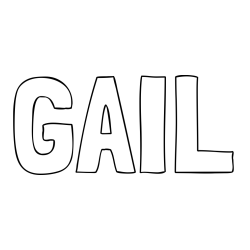 GAIL Coloring Page