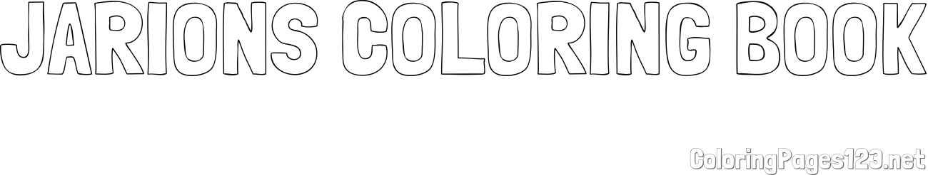 JARIONS COLORING BOOK Coloring Page