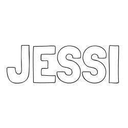JESSI Coloring Page