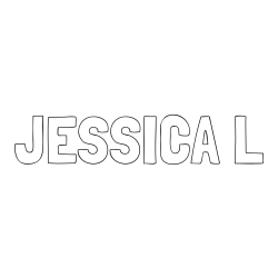 JESSICA L Coloring Page