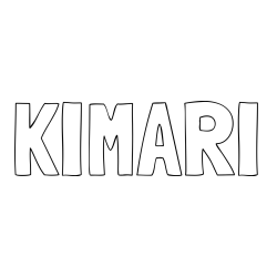 Online Created Coloring Page - KIMARI Coloring Page