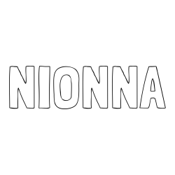 NIONNA Coloring Page