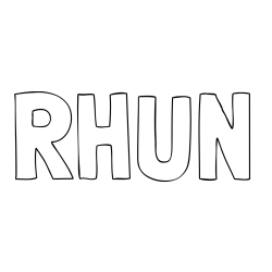 RHUN Coloring Page