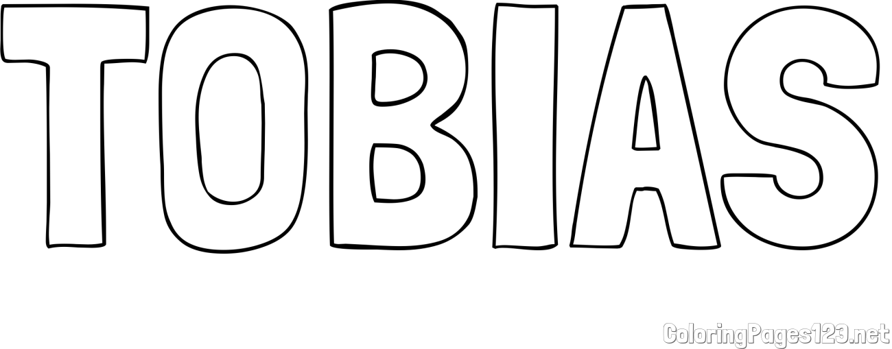 TOBIAS Coloring Page