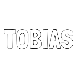 TOBIAS Coloring Page