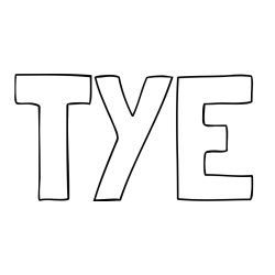 TYE Coloring Page