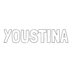 YOUSTINA Coloring Page