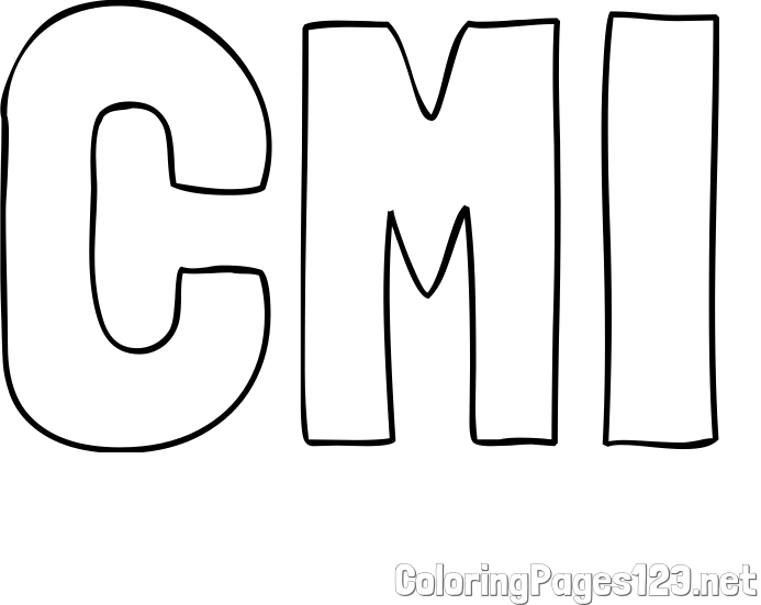 CMI Coloring Page
