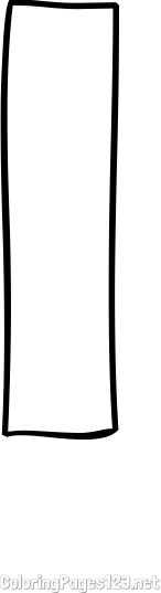 I Coloring Page