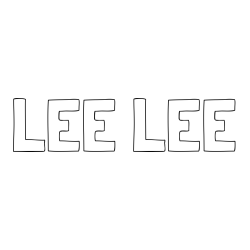 LEE LEE Coloring Page