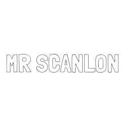 Online Created Coloring Page - MR SCANLON Coloring Page