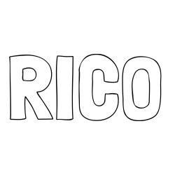 Online Created Coloring Page - RICO Coloring Page