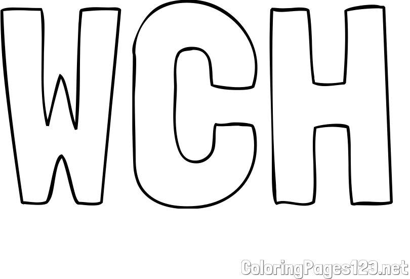 WCH Coloring Page