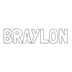 Online Created Coloring Page - BRAYLON Coloring Page