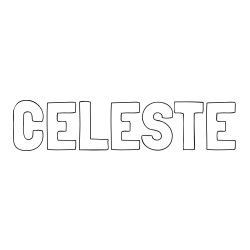 CELESTE Coloring Page