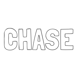 CHASE Coloring Page