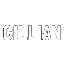 CILLIAN Coloring Page