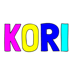 Pobarvana pobarvanka - KORI Coloring Page