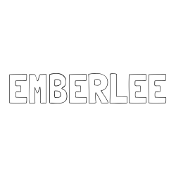 Online Created Coloring Page - EMBERLEE Coloring Page