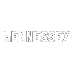 Online Created Coloring Page - HENNESSEY Coloring Page