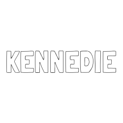 Online Created Coloring Page - KENNEDIE Coloring Page