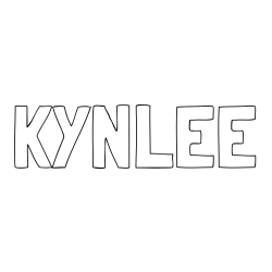 Online Created Coloring Page - KYNLEE Coloring Page