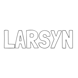 Online Created Coloring Page - LARSYN Coloring Page