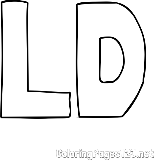 LD Coloring Page