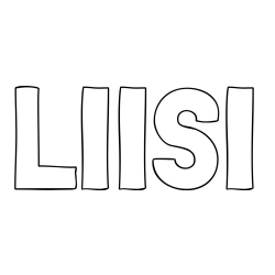 Online Created Coloring Page - LIISI Coloring Page