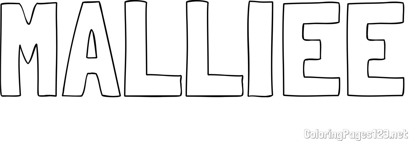 MALLIEE Coloring Page