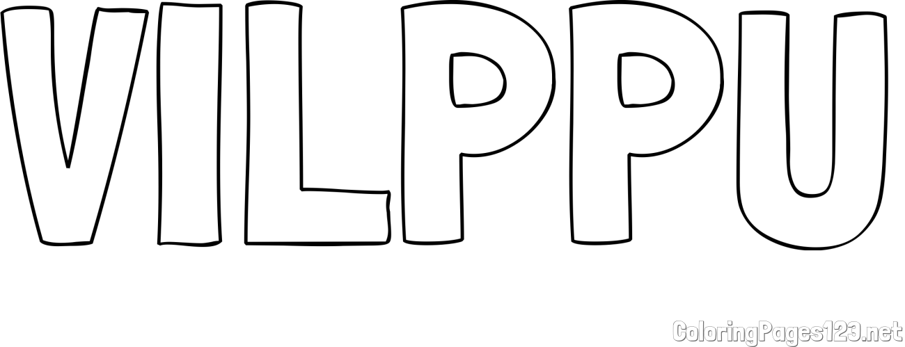 VILPPU Coloring Page
