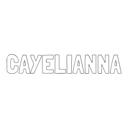 Online Created Coloring Page - CAYELIANNA Coloring Page