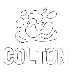 Online Created Coloring Page - COLTON Coloring Page and Doodle