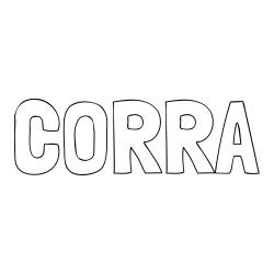 Online Created Coloring Page - CORRA Coloring Page