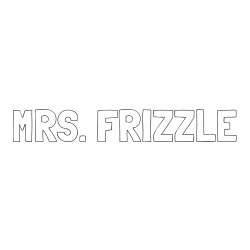 Online Created Coloring Page - MRS. FRIZZLE Coloring Page
