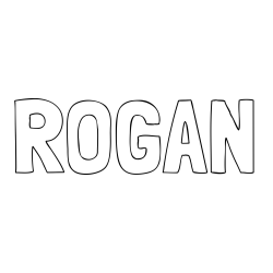 Online Created Coloring Page - ROGAN Coloring Page