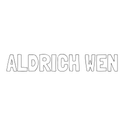 Online Created Coloring Page - ALDRICH WEN Coloring Page