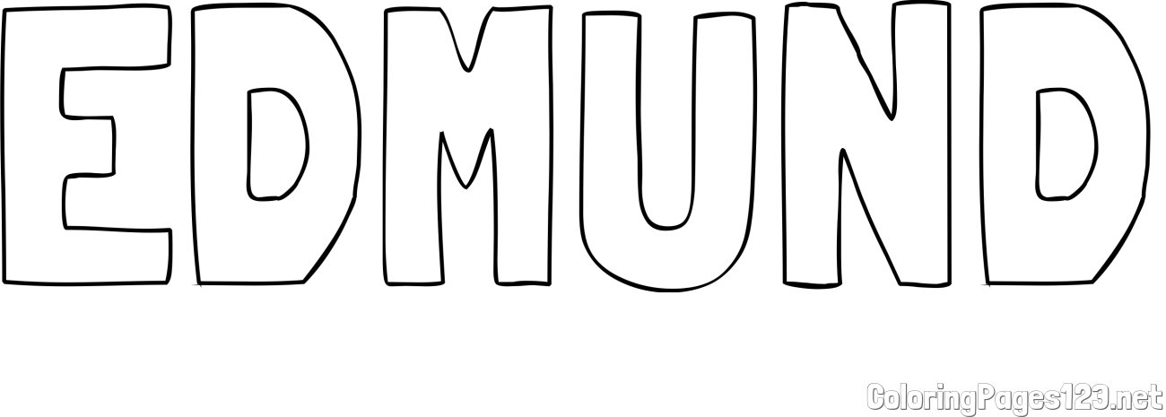 EDMUND Coloring Page