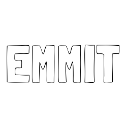 Online Created Coloring Page - EMMIT Coloring Page